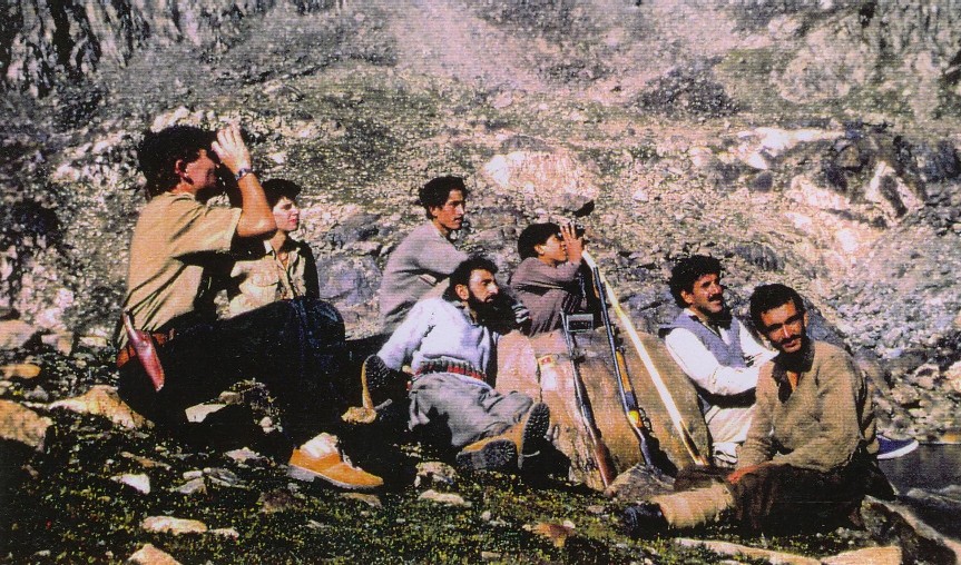 prospection d'un site &agrave; la fronti&egrave;re afghane