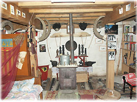 int&eacute;rieur de la maison de Jordi